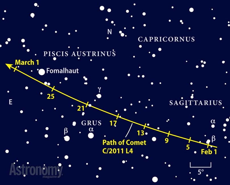 What to expect from Comet PANSTARRS in February Hermanus Astronomy